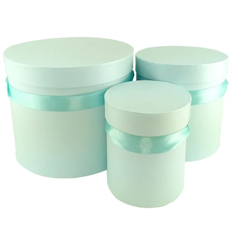 Набор коробок 3 в 1 "Премиум" Небо Дамаска/цилиндр 20*20*18 см (Китай)