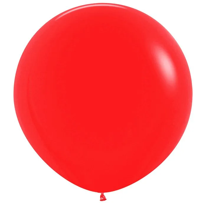 S 24" Красный, Пастель/1 шт./(Колумбия)