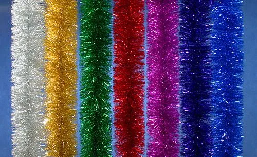 Мишура  D2см /1,5м. /цвет в ассортименте   / 1шт./ Китай