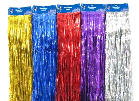 Дождик 1м, цвета в ассортим./ 10 шт. / Китай