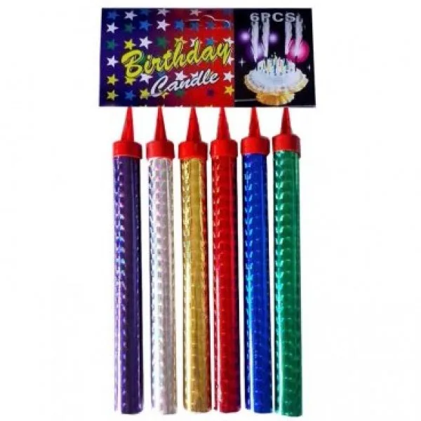 Фонтаны в торт 15 см / упак. 6 шт.