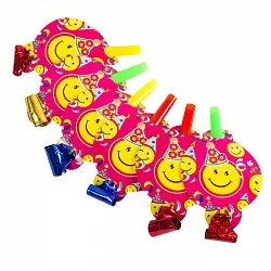 Язычки смайлы 18,5см / 6 шт.