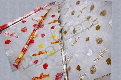 Пленка в рулоне цветная 80см.х0,24кг., фирменная