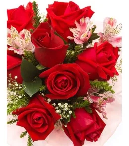 Пакет подарочный  Любимые цветы (L) 26 х 33 х 14