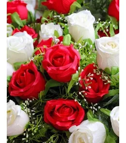 Пакет подарочный  Букет нежных роз (L) 26 х 33 х 14