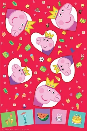 Скатерть "Пеппа Пиг" 133*138см