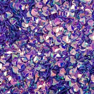 Конфетти  кристаллы, Сиреневый, 17 гр.