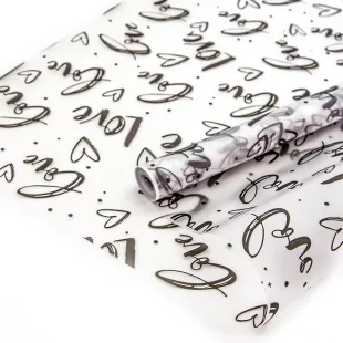 Упаковочная пленка матовая (0,7*7,5 м) Шарм, Черный, 1 шт.