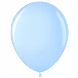 ВВ 12"/30см Голубой, Пастель, 100 шт.(Малайзия)