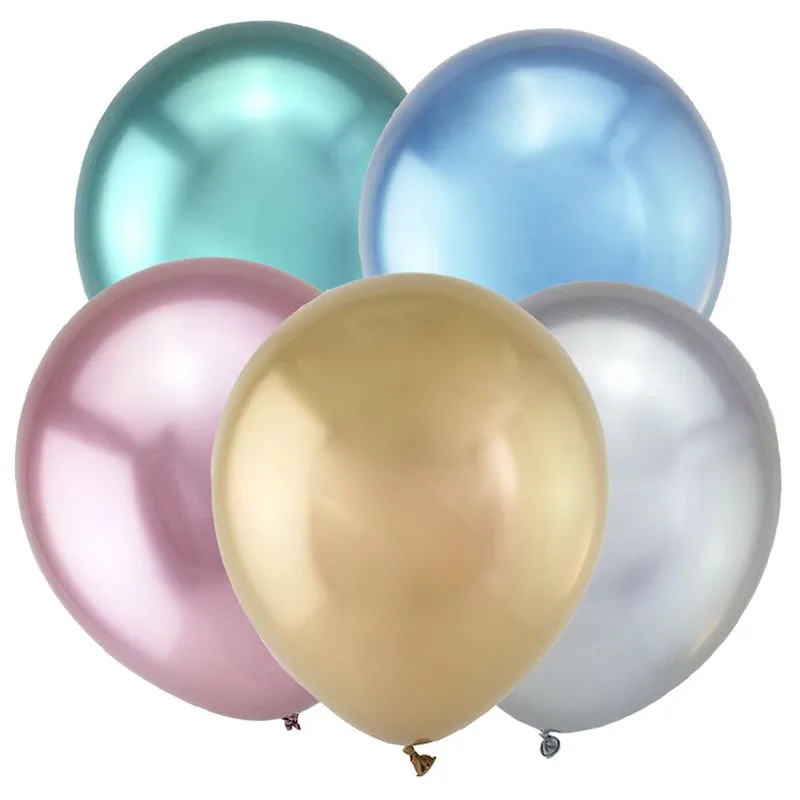 Т 18"/44см Метал, Зеркальные шары, Ассорти 25шт. (Турция)