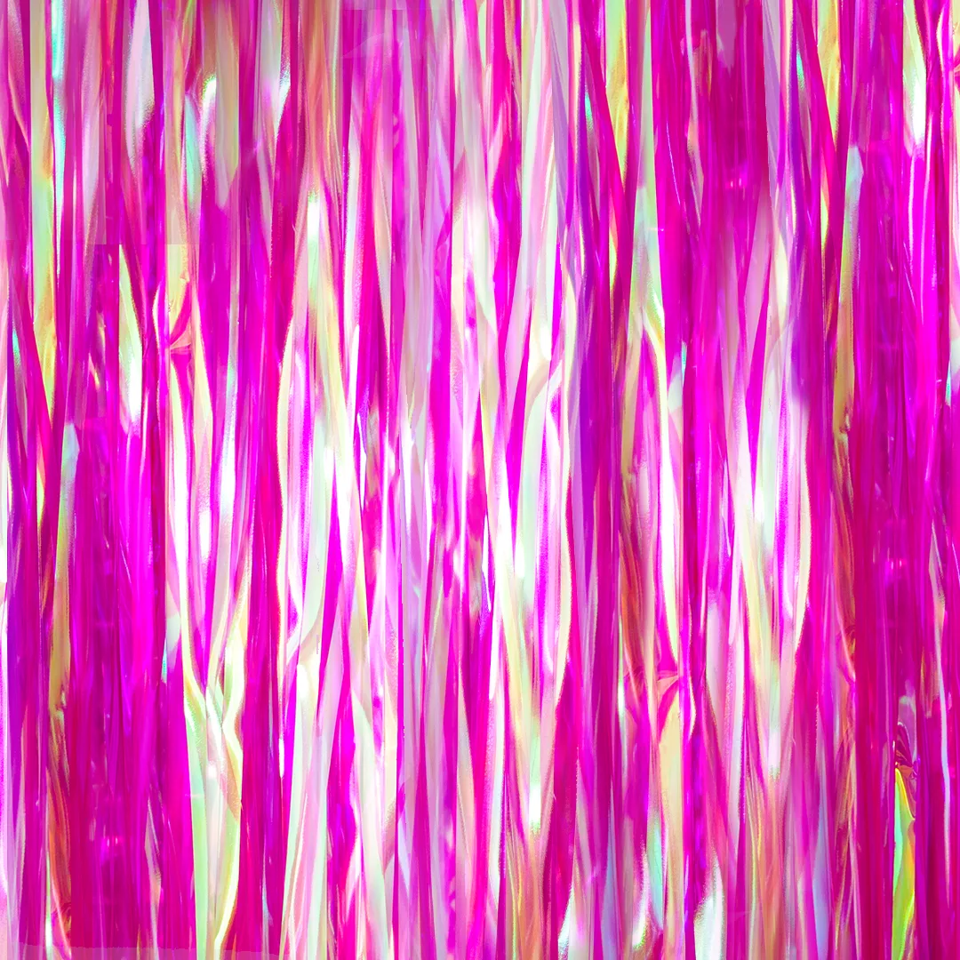 Занавес Дождик Хамелеон, Фуше, Голография, 100*200 см, 1 шт.