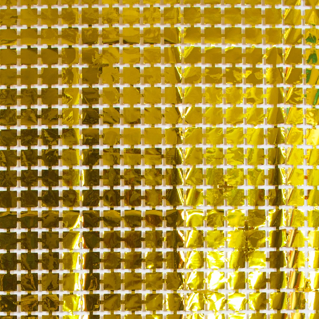 Занавес Мозаика, Золото, Металлик, 100*200 см, 1 шт.