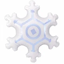 32"/81см Снежинка, Белый, 1шт.