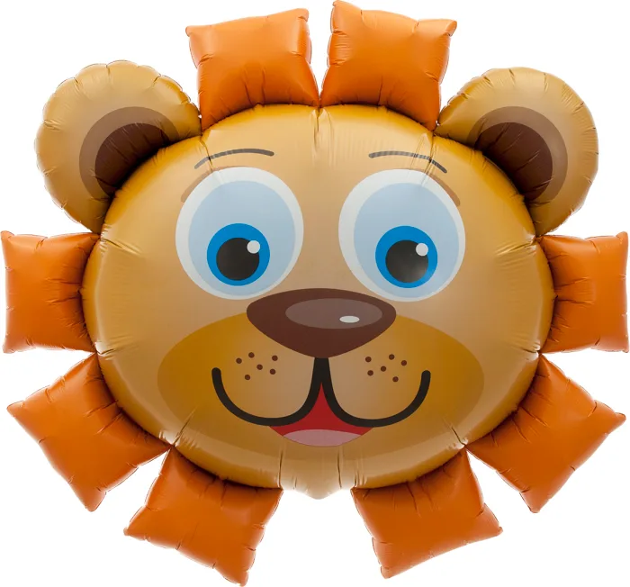 К 24"/61см Голова Льва, Оранжевый, 1шт.