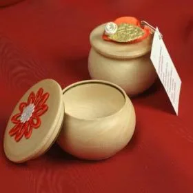 Солонка украшенная / 1 шт.