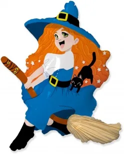 И 41 Ведьмочка на метле, / 1 шт / (Испания)