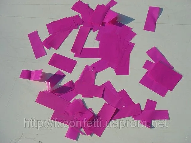 Конфетти (розовый) / уп. 3 кг.