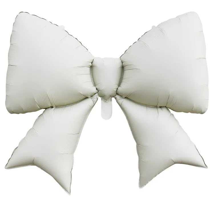 К 39"/100 см Бант белый сатин/1 шт.(Китай)