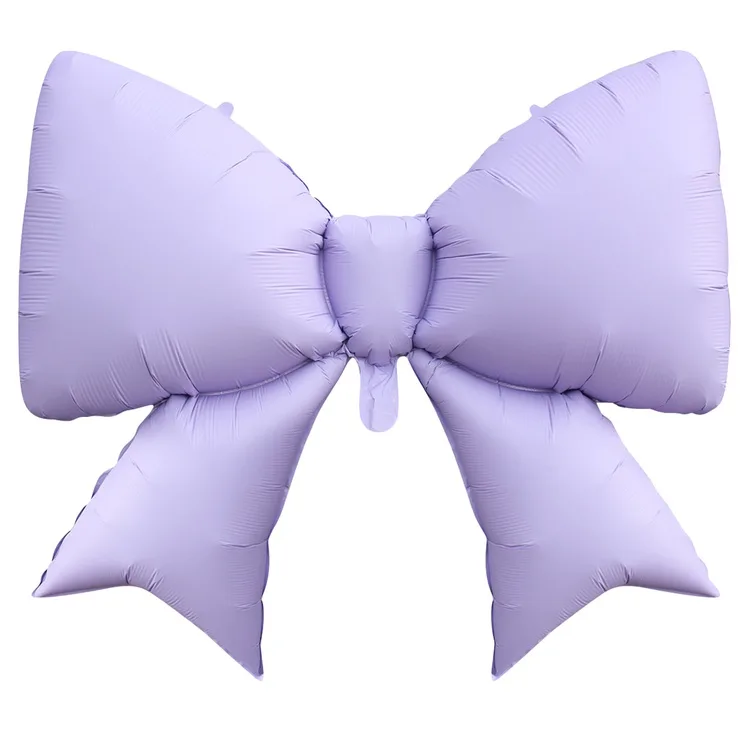 К 39"/100 см Бант сиреневый сатин/1 шт.(Китай)