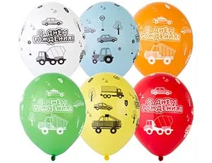 В 14"/36см С ДР Машинки/25 шт./(Бельгия)