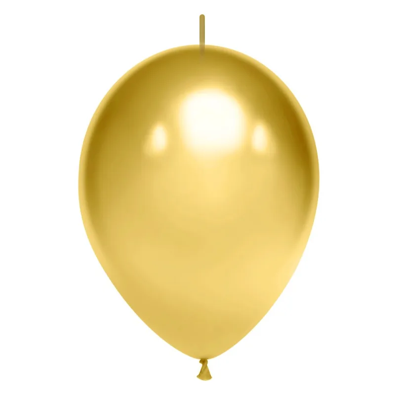 К Линколун 10"/25см  Золото, хром, 50 шт./ (Китай)