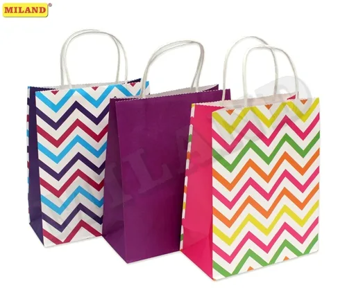 Пакет подарочный Крафт-бумага 20,2*25,4*10 (М)