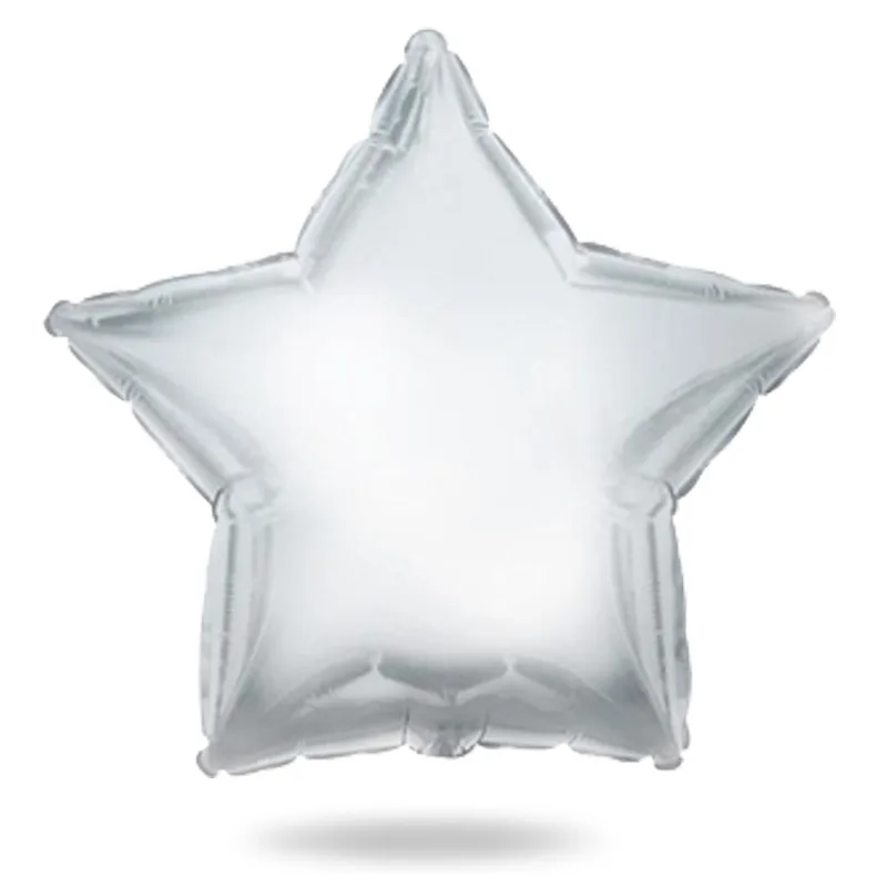 С 18"/46см Звезда Платиновое серебро/ 1 шт / (США)