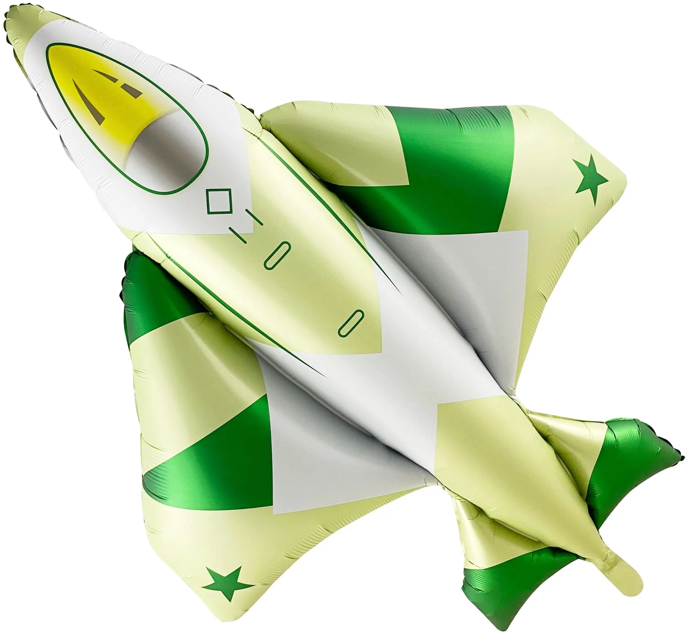 F 41"/104см Военный самолет, Камуфляж, Сатин, 1 шт.(Китай)