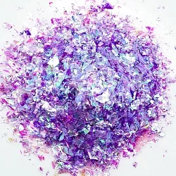 Конфетти  слюда, Блестки, сиреневый, 20 гр.