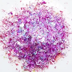 Конфетти  слюда, Блестки, розовый, 20 гр.