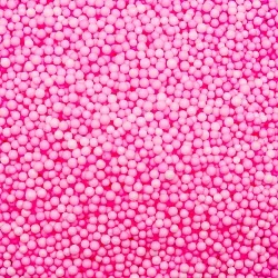 Шарики пенопласт, Розовый, мелкие