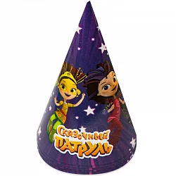 Колпак "Сказочный патруль", фиолетовый /уп. 6шт.