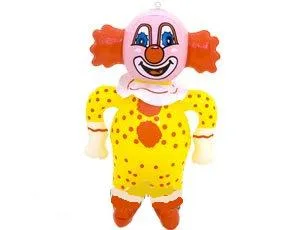 Игрушка надувная Клоун 40 см.