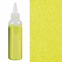 Глиттер Желтый, 80 гр., в банке (Китай)