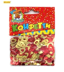 Конфетти "Сердечки" (14 гр.)