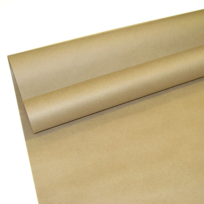 Крафт-бумага упаковочная однотонная без печати/ рулон 70 см*9м, 70 гр/м.кв