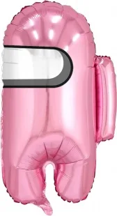 Р 26"/66см  Космонавтик, Игра среди нас, Розовый, 1 шт.  (Россия)