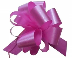 Бант Шар Розовый 16 см/ 20 шт.