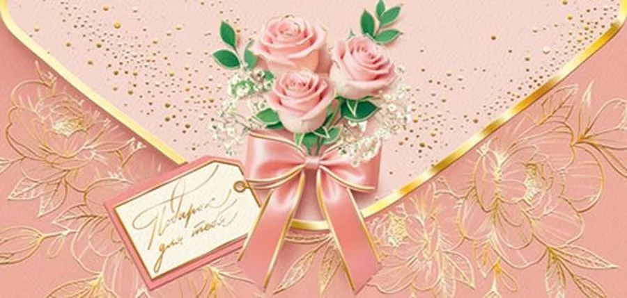 Конверт для денег Подарок для тебя (5 шт.)