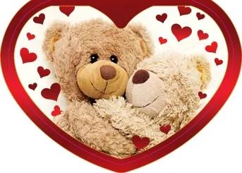 Валентинка Мишки (20 шт.)