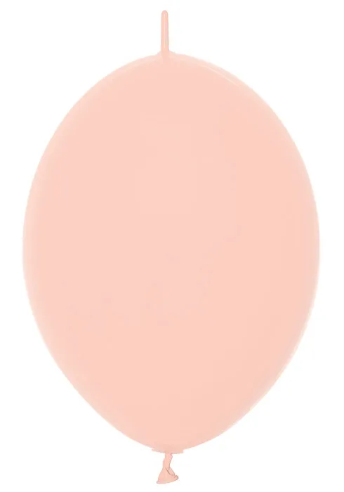 S Линколун Пастель 12"/30см Персик  / 100 шт. / (Колумбия)