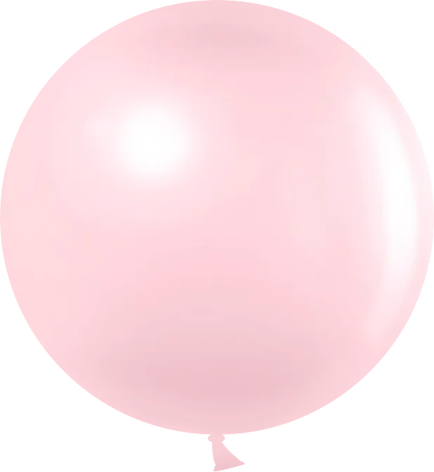 К 36"/91см Розовый коралл, макарунс, Пастель, 1 шт. (Китай)