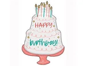 А 21"/54 см Торт, пастель, 1 шт.(ANAGRAM)