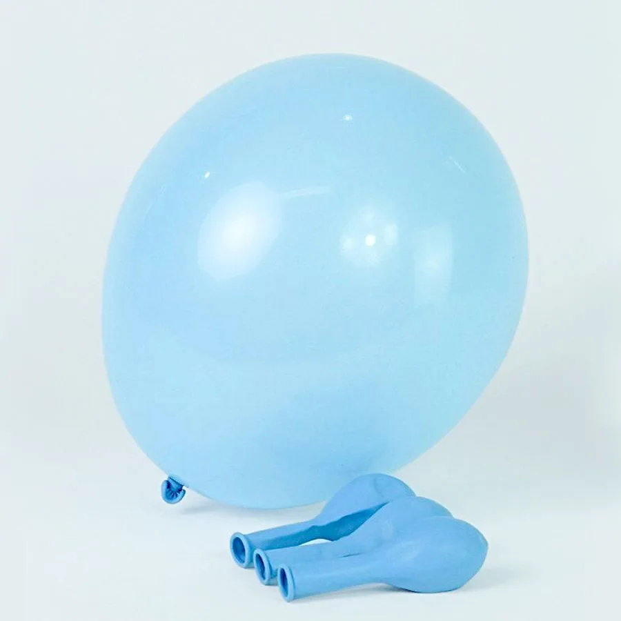 Б 12"/30см Пастель Макаронс Синий /50 шт./ (Таиланд)