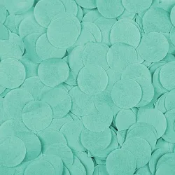 Конфетти тишью, Круги, Тиффани, бумага, 2,5 см., 50гр.