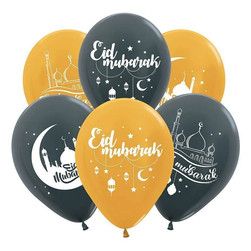 S 12"/30см Ид Мумбарак, Ассорти, Металл / 50 шт./ (Колумбия)