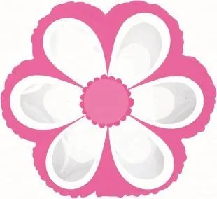 С 10"/25см Ромашка, Розовый, 1 шт.  (США)