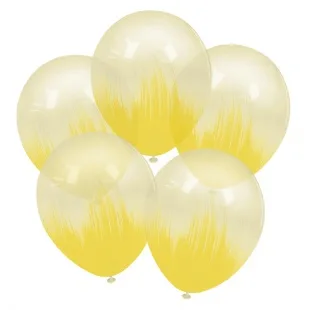 О 12''/30 см Браш, Желтый хрусталь,кристалл, 5 шт. . (Турция)