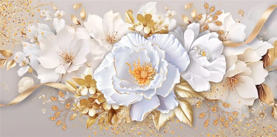 Конверт для денег "Белое золото"  (5 шт.)