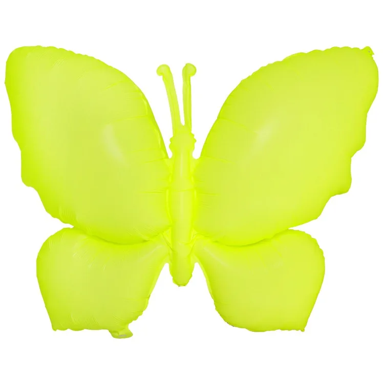 К 38"/95 см Бабочка неон желтая (Китай)